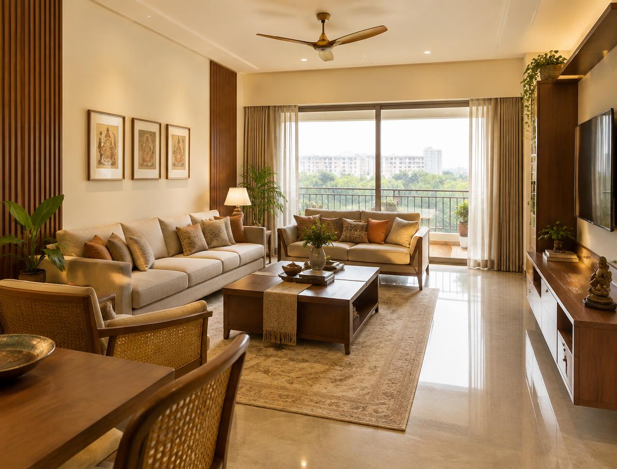 3 BHK Apartment in Chandkheda, Ahmedabad – illustrative image