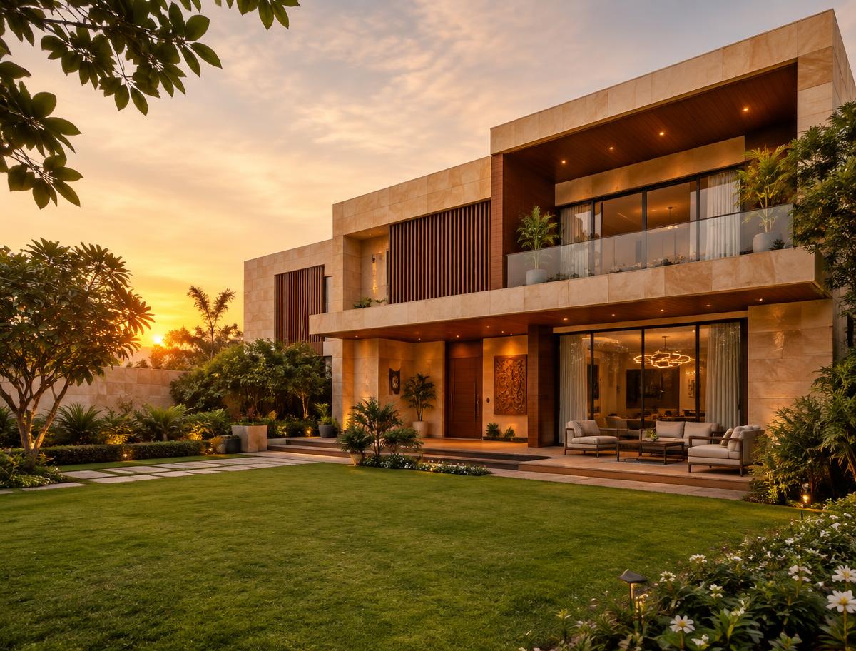 Villa in Shela, Ahmedabad – illustrative image